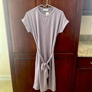 Gilli Gray/Purple Women's Jersey Dress